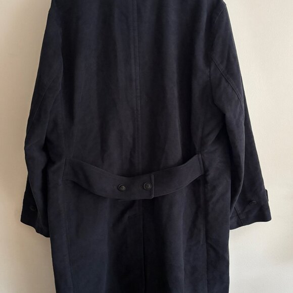 BNWT USD$998 Todd Snyder Double Breasted Moleskin Overcoat- Midnight Navy — XXL - Picture 10 of 16